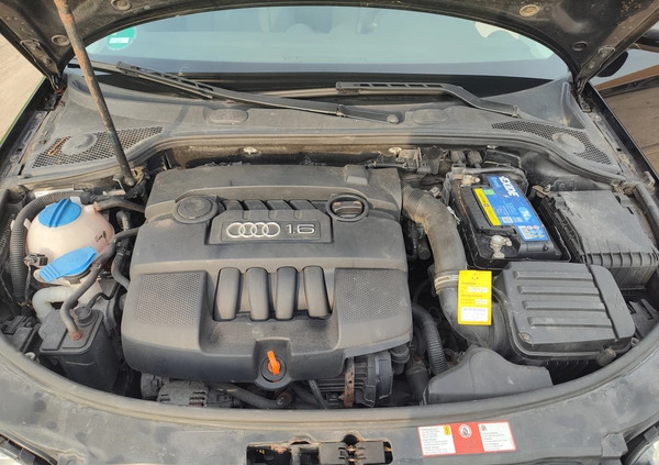 Audi A3 cena 15900 przebieg: 189230, rok produkcji 2007 z Rakoniewice małe 46